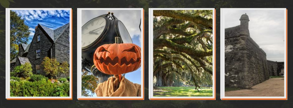 Salem, Sleepy Hollow, Charleston, St Augustine - Spooky Places